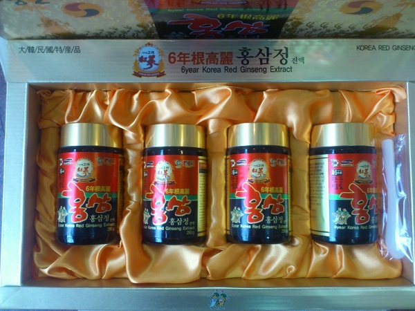 Cao hồng 4 lọ KangHwa râu