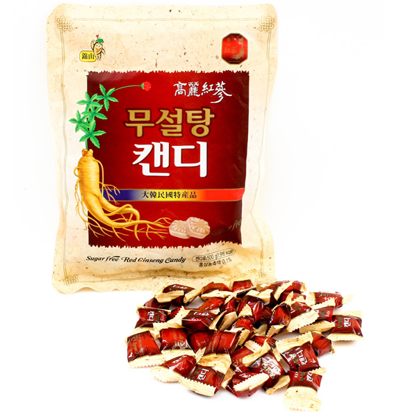 Kẹo Sâm Vàng Không Đường Hàn Quốc (500g)