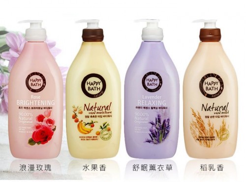 Sữa Tắm hương gạo Happy Bath 900ml Hàn Quốc